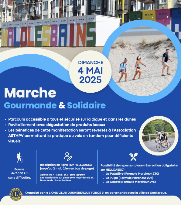 Marche Gourmande et Solidaire